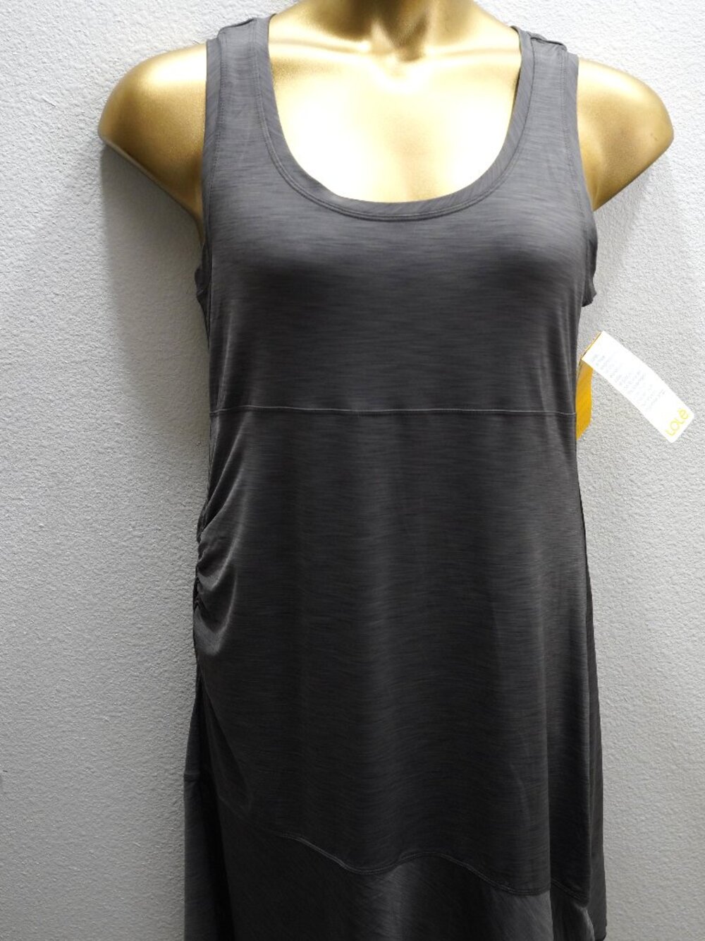 Lole Gray Oprah Dress size L NWTS